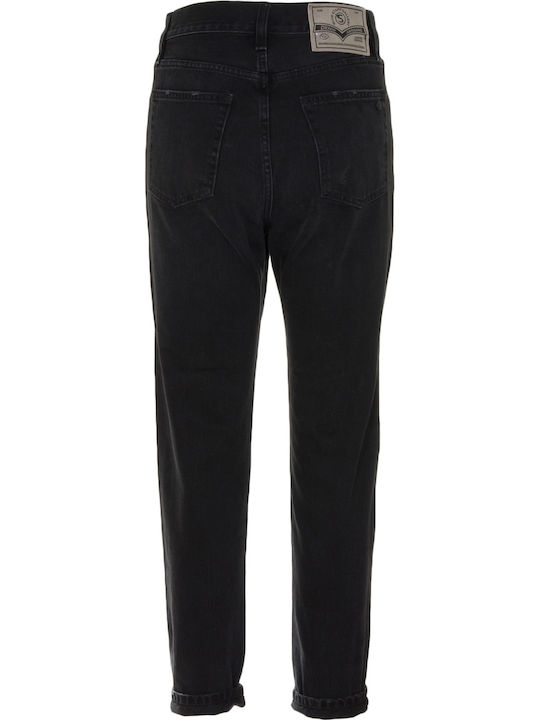 Ashley Women's Jean Trousers in Regular Fit Black