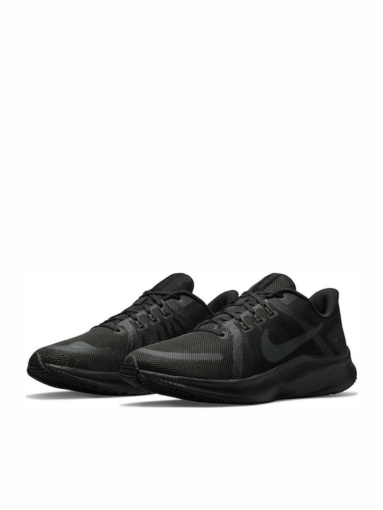 Nike Quest 4 Ανδρικά Αθλητικά Παπούτσια Running Black / Dark Smoke Grey