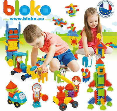 Bloko Bristles Building Blocks Σφηνοτουβλάκια for 1 - 6 Years 100pcs