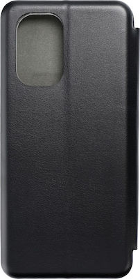 Forcell Elegance Synthetic Leather Book Black (Poco F3 / Mi 11i)