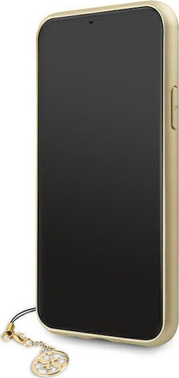 Guess Umschlag Rückseite Kunststoff Braun (iPhone 11)