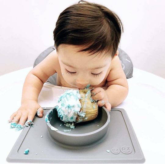 Ezpz Δίσκος Μπλε Mini Bowl από Σιλικόνη για 4+ μηνών