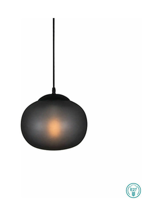 Zambelis Lights Pendant Light Suspension Ball for Socket E27 Black