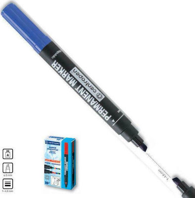 Centropen 8576 Permanent Marker 6mm Blau 29506