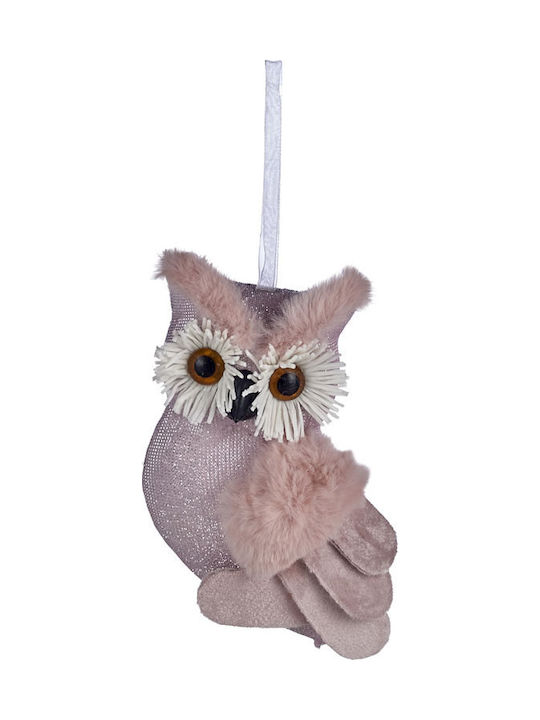 Hanging Owl Fabric Christmas Tree Ornament 15x6x4cm Various Colors Various Colors