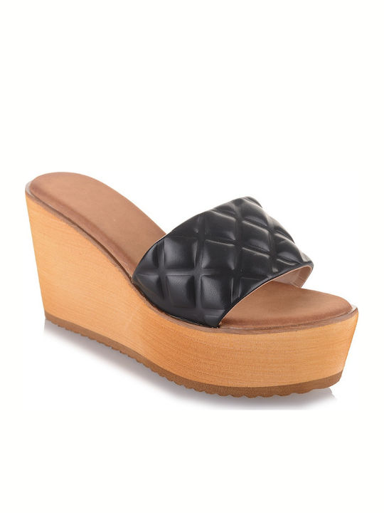 Famous Shoes KA106 Καλοκαιρινές Γυναικείες Πλατφόρμες σε Στυλ