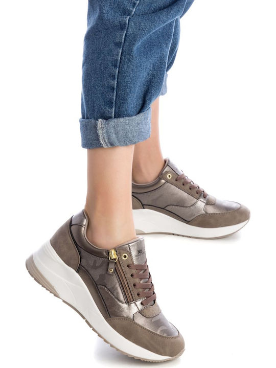 Damen Sneakers Braun