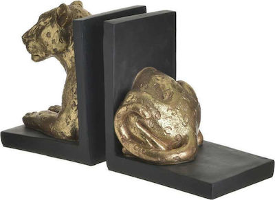 Plastic Bookend in Black Color 32x11x18cm.