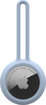 UAG U Dot Loop Schlüsselbund-Etui für AirTag Silikon Soft Blue