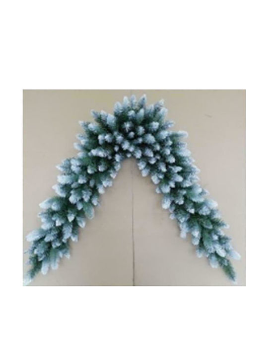 Inart Christmas Garland Green 130x15cm 2pcs