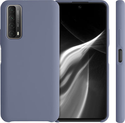 KWmobile Soft Flexible Rubber Silicone Back Cover Lavender Grey (Huawei P Smart 2021)