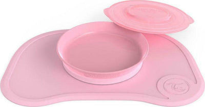 Twistshake Silicone Baby Placemat Click Mini Pink