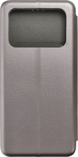 Forcell Elegance Book Synthetic Leather Gray (Xiaomi Mi 11 Ultra)