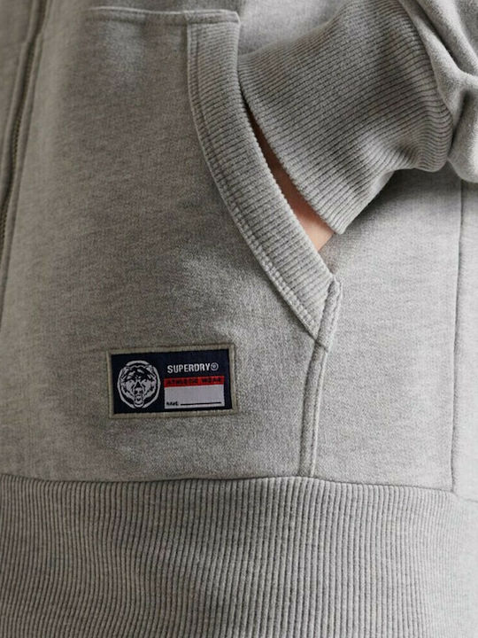 Track & Field Zip Hoodie Geacă Cu Glugă Gri