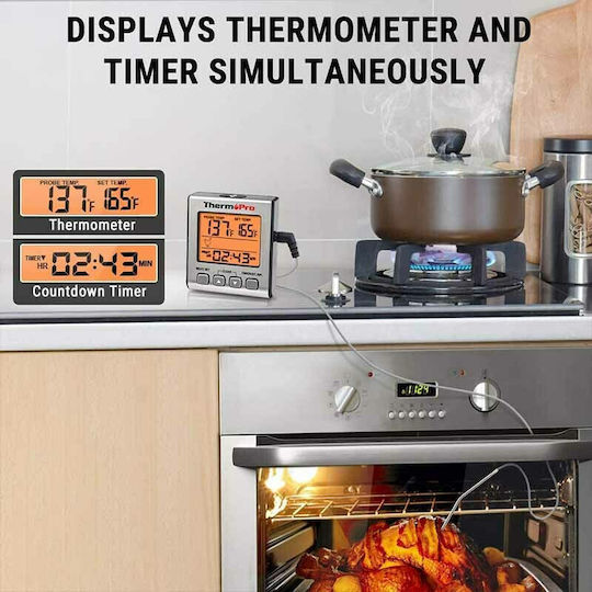 Thermo Pro Electronical Cooking Thermometer with Probe -10°C / +300°C
