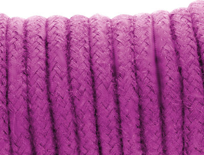 Darkness Kinbaku Cotton Rope Frumoasă de Legat în Culoarea Violet D-221159