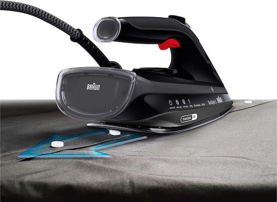 Braun TexStyle 5 SI 5088 Fier de Călcat cu Aburi 2800W cu Debit Continu de Abur 50g/min