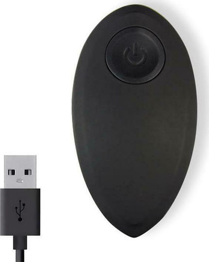 Tardenoche Zigzag Vibrating & Zigzagging Egg with Remote Control Mini Δονητής Egg με Απομακρυσμένο Έλεγχο 8.5cm Black