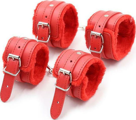IntoYou BDSM Line Bondage Set 10 Pieces BDSM Kit σε Κόκκινο Χρώμα 10τμχ