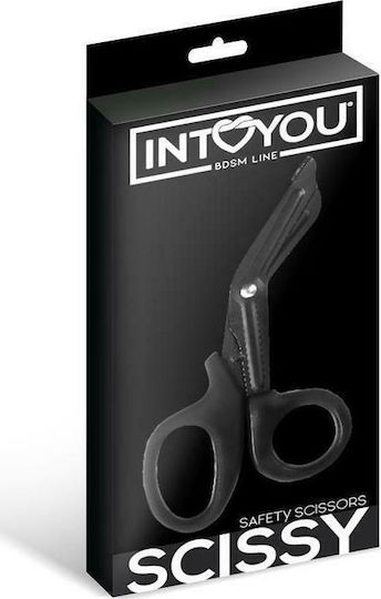 IntoYou BDSM Line Scissy Safety Scissors Accesoriu BDSM în Culoare Negru