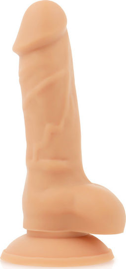 Cock Miller Ρεαλιστικό Dildo με Όρχεις και Βεντούζα Flesh 13cm