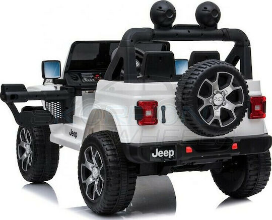 Wrangler Rubicon Μονοθέσιο με Τηλεκοντρόλ Licensed 12 Volt Λευκό