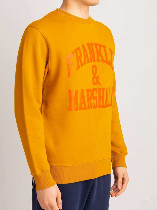 Franklin & Marshall Herren Sweatshirt Mustard