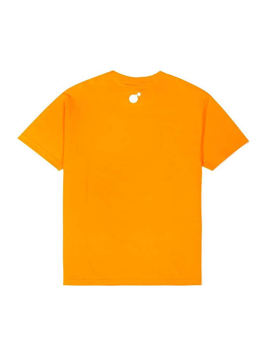 The Hundreds Claude Adam Herren T-Shirt Kurzarm Orange