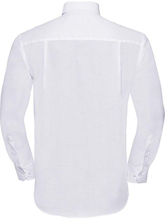 Long Sleeve Cotton Shirt White