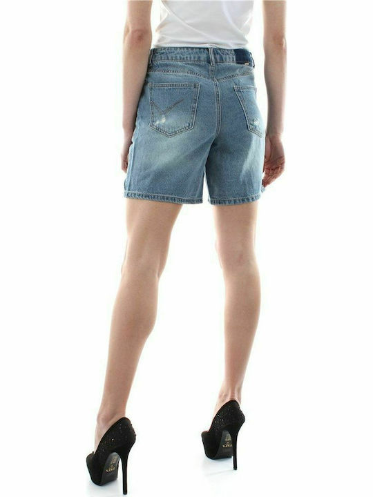 Only Women's Jean High-waisted Shorts Blue