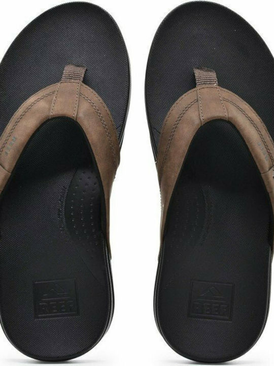 Ανδρικά Flip Flops Ανατομικά Καφέ