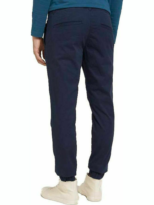 Tom Tailor Men's Trousers Elastic Sky Captain Blue