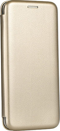 Smart Magnet Elegance Книга Изкуствена кожа Златист (Huawei Y5p)