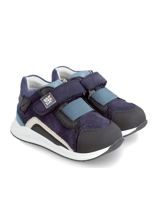 Garvalin Kids Sneakers with Scratch Blue