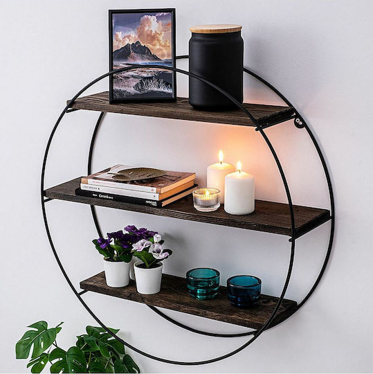 Ράφι Τοίχου Saphire 60x15x60εκ. Ράφι Τοίχου Saphire 60x15x60εκ.