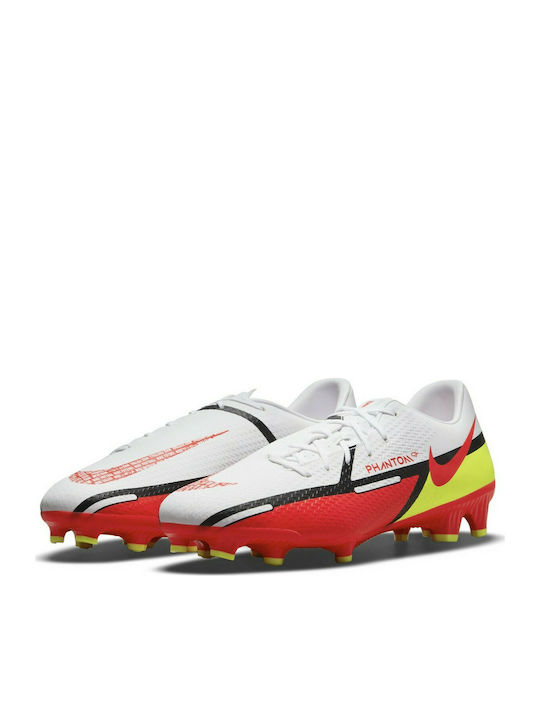 Nike Phantom GT2 Academy Fg/Mg Χαμηλά Ποδοσφαιρικά Παπούτσια με Τάπες Πολύχρωμα