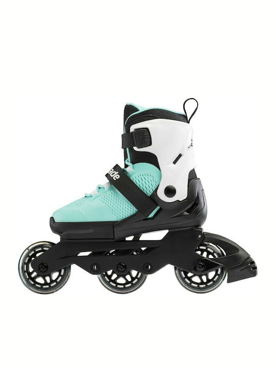 Rollerblade Microblade 3WD 2021 Kids Adjustable Inline Rollers Blue