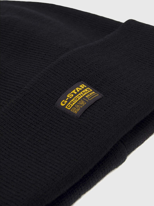 Effo Long Beanie Beanie Knitted in Black color