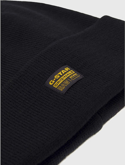 Effo Long Beanie Männer Beanie Gestrickt in Schwarz Farbe