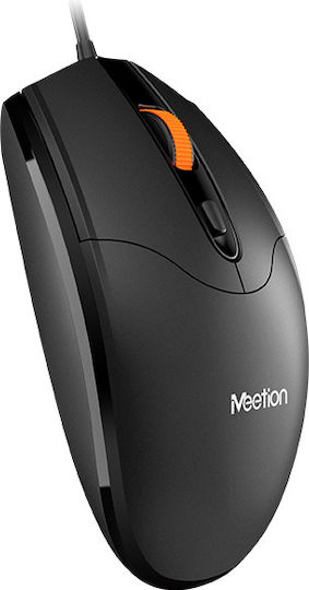 Meetion M362 С кабел Мишка Черен