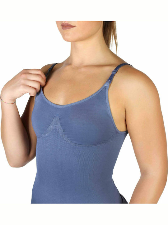 Lingerie Spaghetti Strap Bodysuit BB1040 Blue