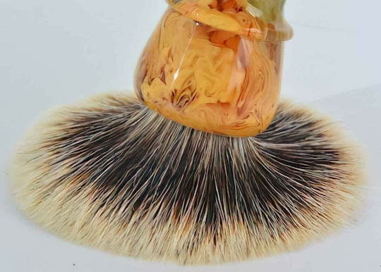 Yaqi Shaving Two Band Cavern Lake Shaving Brush with Badger Hair Bristles 24mm