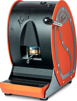 Aroma Kicco ABS Pod Coffee Machine for Capsules E.S.E. Pod Pressure 15bar Orange