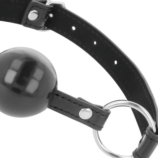 Darkness Ball Gag Knebel in Schwarz Farbe