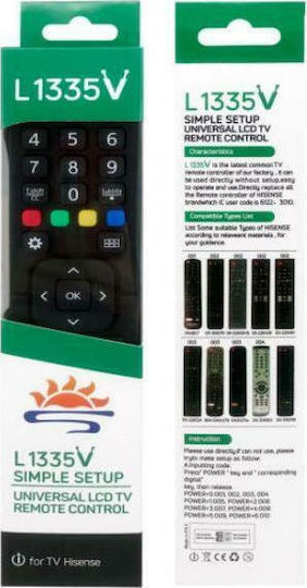 Compatibil Telecomandă L1335V pentru TV Toshiba