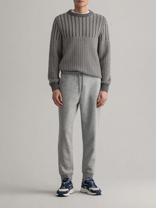 Sweatpants with Elastic Gray
