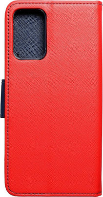 Synthetic Leather Book Red (Galaxy A72)