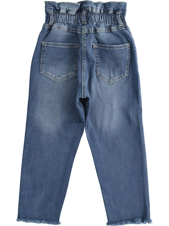 iDO Blugi Pentru Copii Pantalon Albastru iDO Blugi Pentru Copii Pantalon Albastru