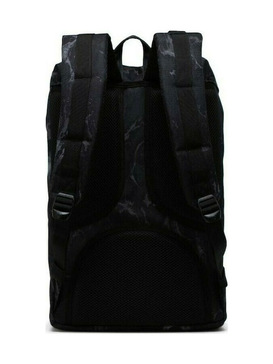 Herschel Little America Mid-Volume Υφασμάτινο Σακίδιο Πλάτης Μαύρο 17lt