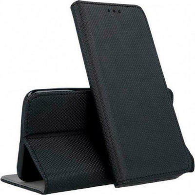 Synthetic Leather Book Black (Redmi Note 9T)